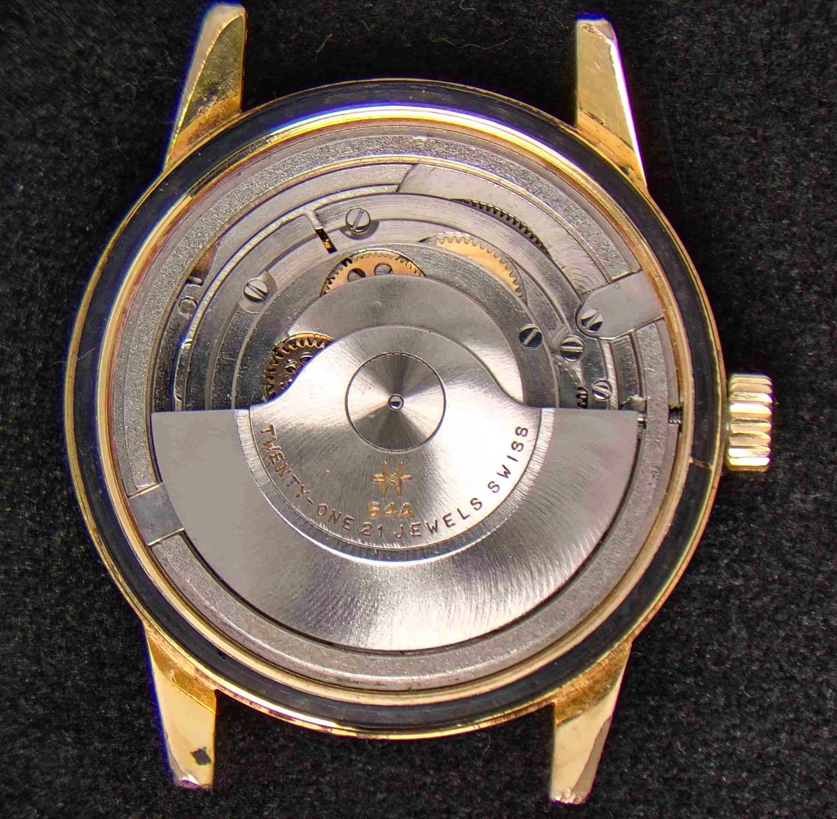 Hamilton Estoril, Hamilton Automatic, vintage Hamilton, Hamilton automatic watch, vintage schweizisk ur, gold tone vintage watch, vintage dress watch.