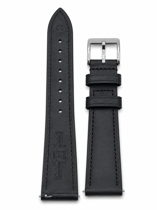 Crafted from Horween leather, this strap is made for those who appreciate quality that gets better with time. The leather has a rich, natural character and will gradually develop a unique patina as you wear it.

Soft, durable, and comfortable on the wrist, the Horween strap brings a warm, timeless look to both modern and vintage-inspired watches.

Details

Genuine Horween leather
Naturally develops a unique patina
Soft and comfortable on the wrist
Durable construction
Classic, timeless design