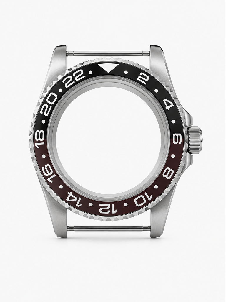 Submariner urkasse i 316L rustfrit stål med safirkrystal til custom ur-build